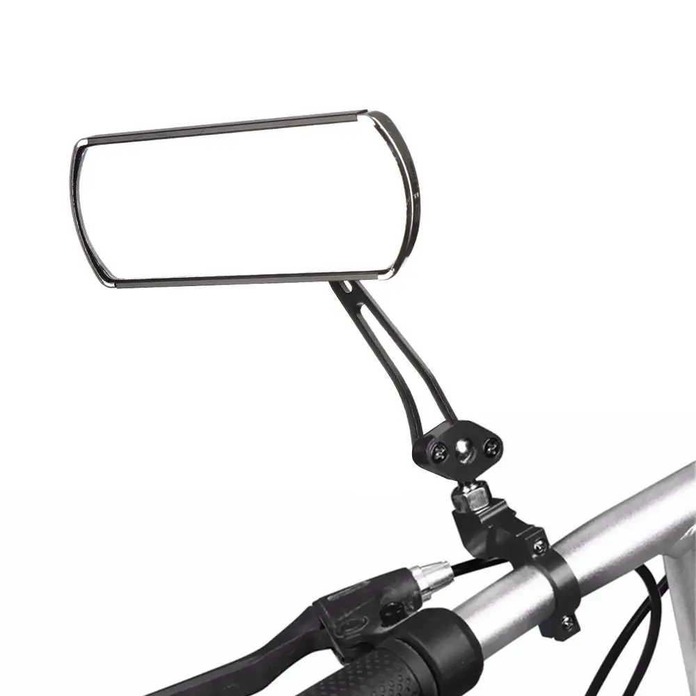 360° Flexible Adjustable Cycling Rotate Aluminium Alloy Handlebar Bicycle Mirror Motorcycle Looking Glass MTB Bike Rearview