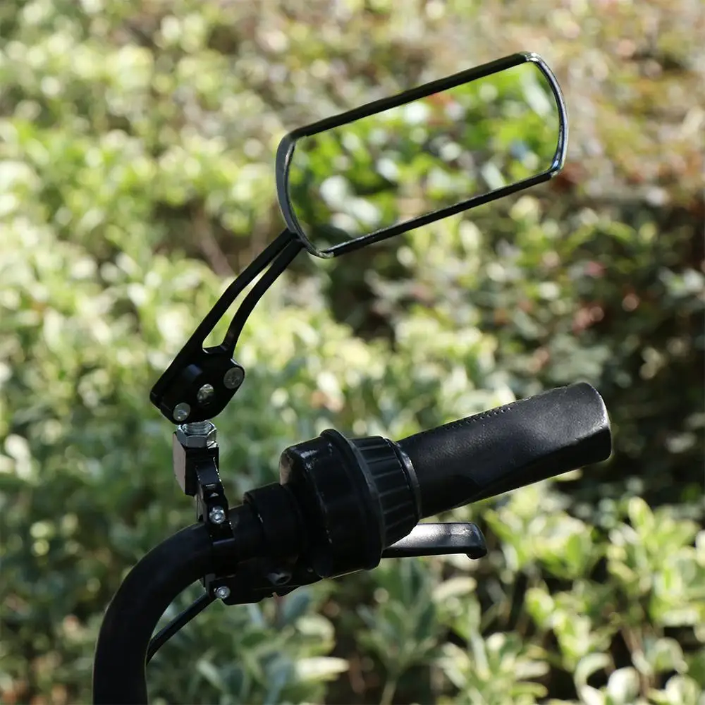 360° Flexible Adjustable Cycling Rotate Aluminium Alloy Handlebar Bicycle Mirror Motorcycle Looking Glass MTB Bike Rearview