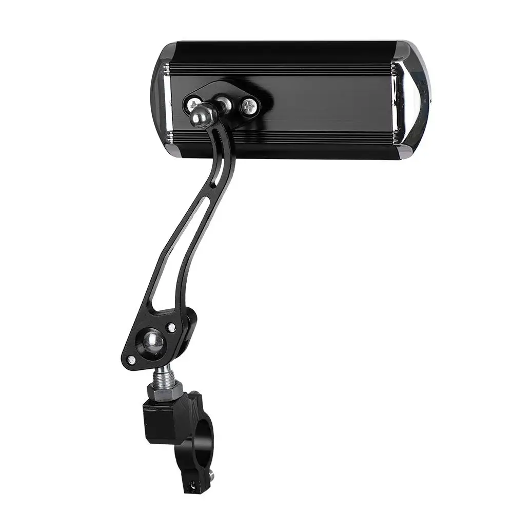 360° Flexible Adjustable Cycling Rotate Aluminium Alloy Handlebar Bicycle Mirror Motorcycle Looking Glass MTB Bike Rearview