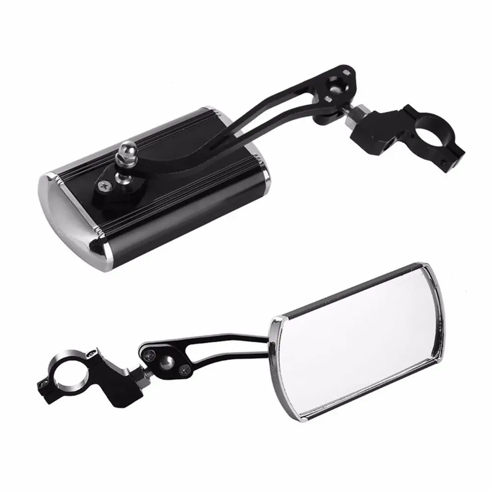 360° Flexible Adjustable Cycling Rotate Aluminium Alloy Handlebar Bicycle Mirror Motorcycle Looking Glass MTB Bike Rearview