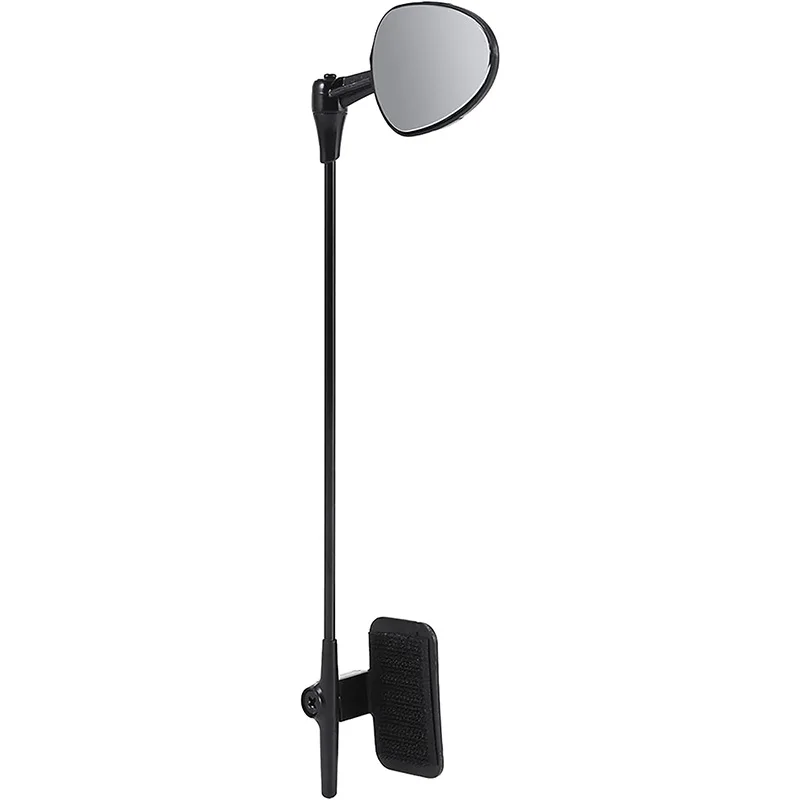 One/two bicycle helmet mirrors, bicycle rearview mirror, 360-degree rotating 9.25x3.07-inch ABS universal adjustable bicycle rea