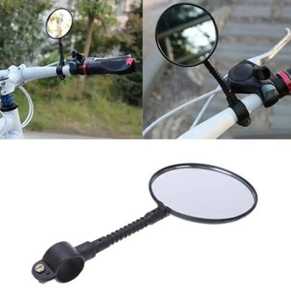 1 Pair Mirror 360 Degree Adjustable Rotatable Handlebar Mirror Wide Bycicle Accessories Cycling Rear View Mirror Accesorios