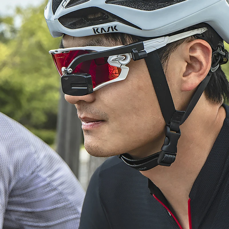 New Bicycle Cycling Riding Glasses Rear View Mirror 360 Rearview Adjustment Rear View Eyeglass Mount HelmetAcc