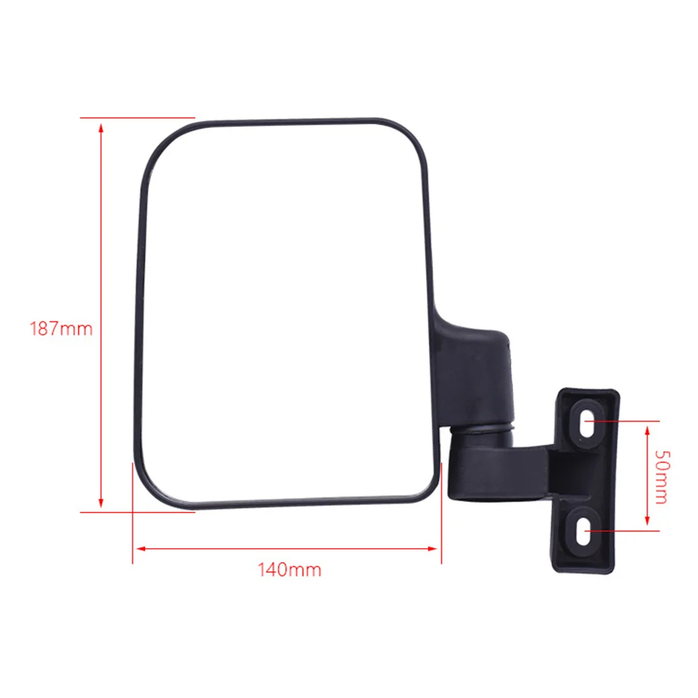 2pcs Left Right Electric Tricycle Mirror Closed For 360 Rotated Adjust Rearview Mirror For Jin Peng High Definition Ebike Mirror