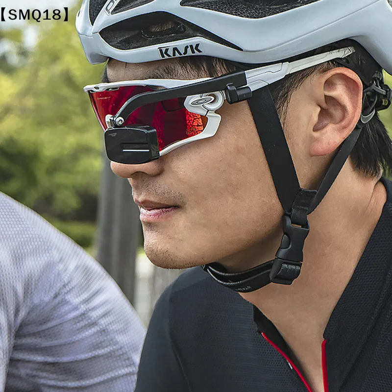 Bike Bicycle Cycling Riding Glasses Rear View Mirror 360 Rearview Adjustment Rear View Eyeglass Mount Helmet【SMQ】