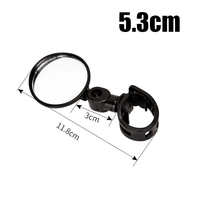 1/3/5PCS Bicycle Rearview Mirror 360 Degree Adjustable Rotatable Universal Cycling Handlebar Rear View Mirrors for MTB Road Bike