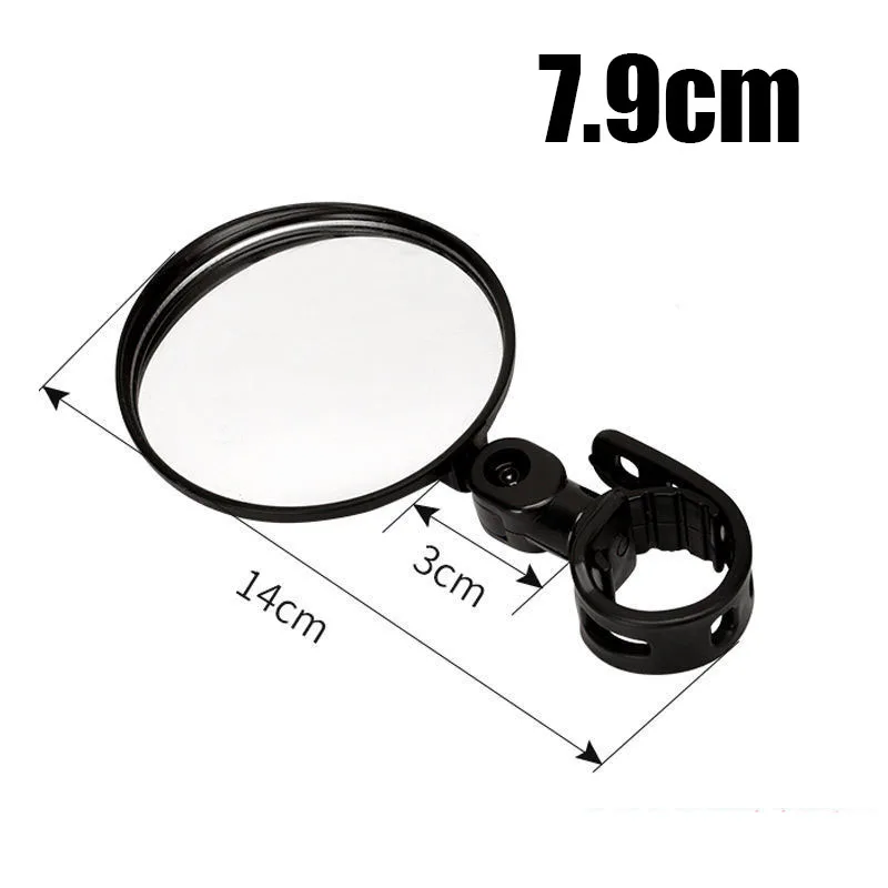 1/3/5PCS Bicycle Rearview Mirror 360 Degree Adjustable Rotatable Universal Cycling Handlebar Rear View Mirrors for MTB Road Bike