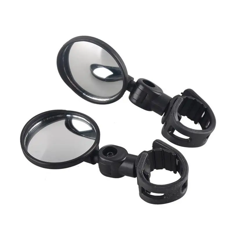 ~New Bicycle Rearview Mirror Set,360 ° Rotatable,with Left And Right Adjustment Mounting,Suitable For Cycling And Outdoor Sports