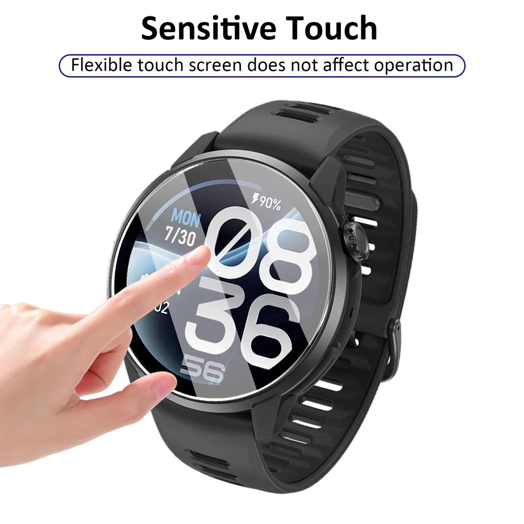 1-5CS 9H Tempered Glass SmartWatch Screen Protector for Coros Pace 4 Pro PACE4 4Pro Apex4 Pace3 2.5D Full Cover HD Clear Glass