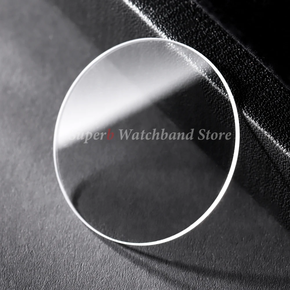 Flat Sapphire Watch Glass Thickness 1.0/1.2mm Diameter 28-32mm Round Transparent Crystal Mineral Glass Watch Parts