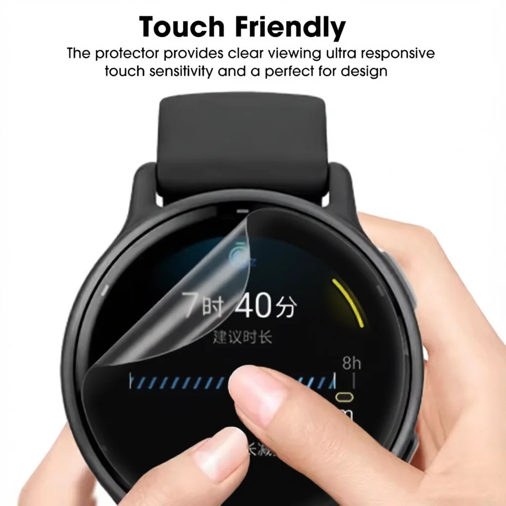 1-5Pcs Privacy Hydrogel Film for Garmin Watch Vivoactive 6 5 4 4s 3 Screen Protector Not Glass For Venu 3 3s 2 2s Anti-spy Film