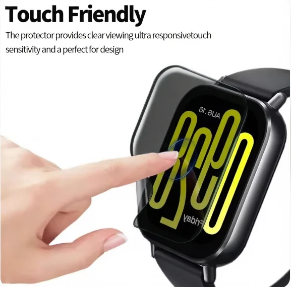 2Pcs Privacy Hydrogel Film For Xiaomi Redmi Watch 4 5 Active 5 Lite Screen Protector