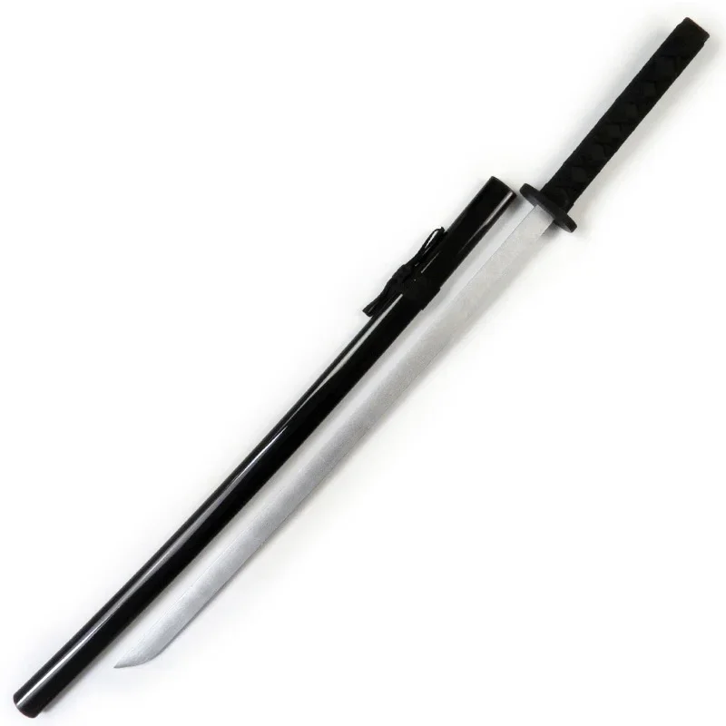 Large Samurai Katana Sword Anime Cosplay Prop Ninja Knife Iaido Original Wooden Real Size Japanese Katana Samurai Sabre Kid Toy