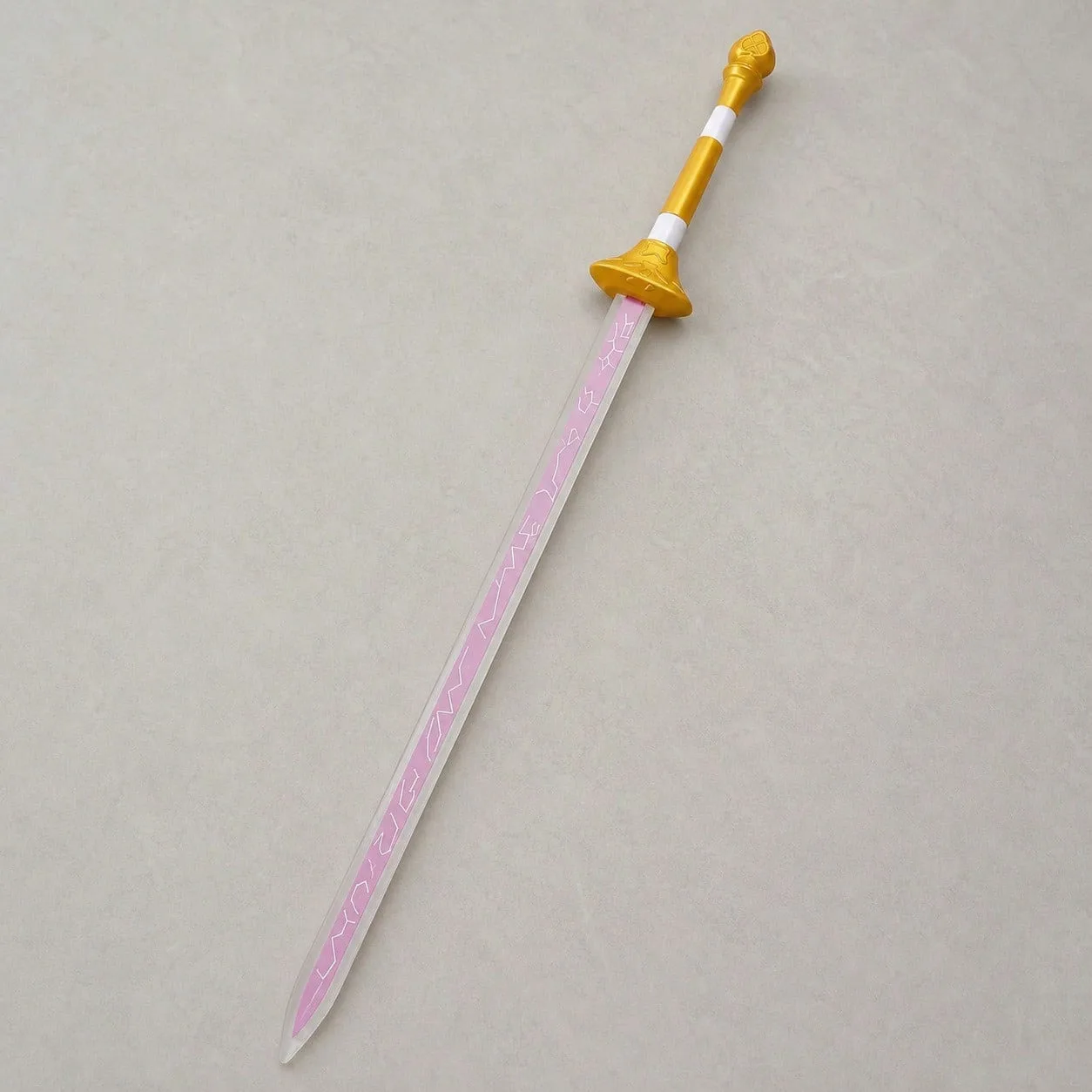 Demon Hunters Rumi Light Up Sword Plastic Cosplay Prop LED Rainbow Real Size Japanese Katana Display Collectible Roleplay Gift