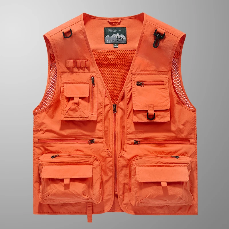 2024 New Spring, Autumn, and Summer Versatile Items in Stock, Fashionable and Trendy Wearing Vests, Men's Wear, Shopping an