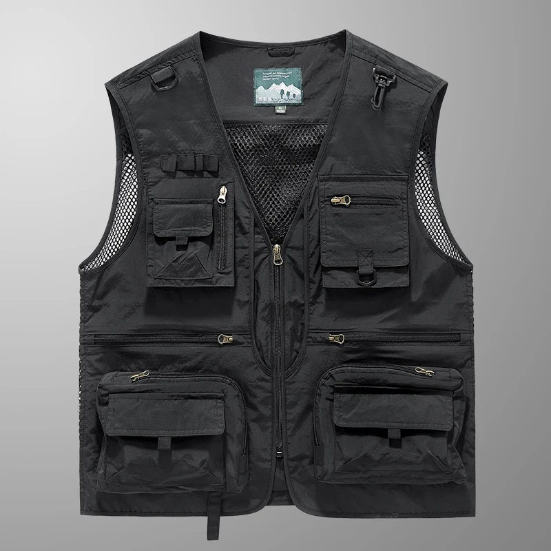 2024 New Spring, Autumn, and Summer Versatile Items in Stock, Fashionable and Trendy Wearing Vests, Men's Wear, Shopping an