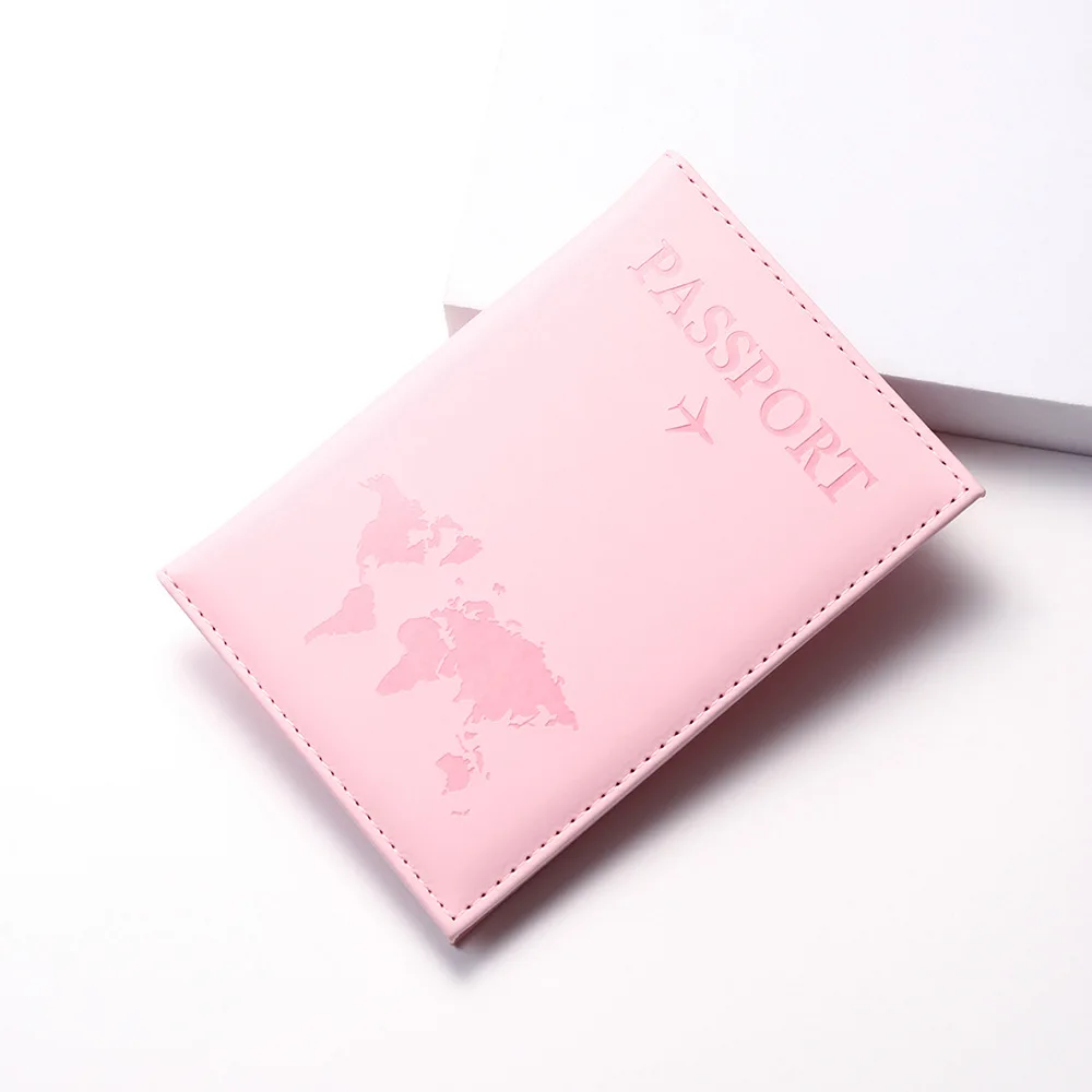Vintage RFID Passport Cover for Women & Men - Multi-Function PU Leather Wallet Case with ID/Bank Card Slots, Travel Accessory
