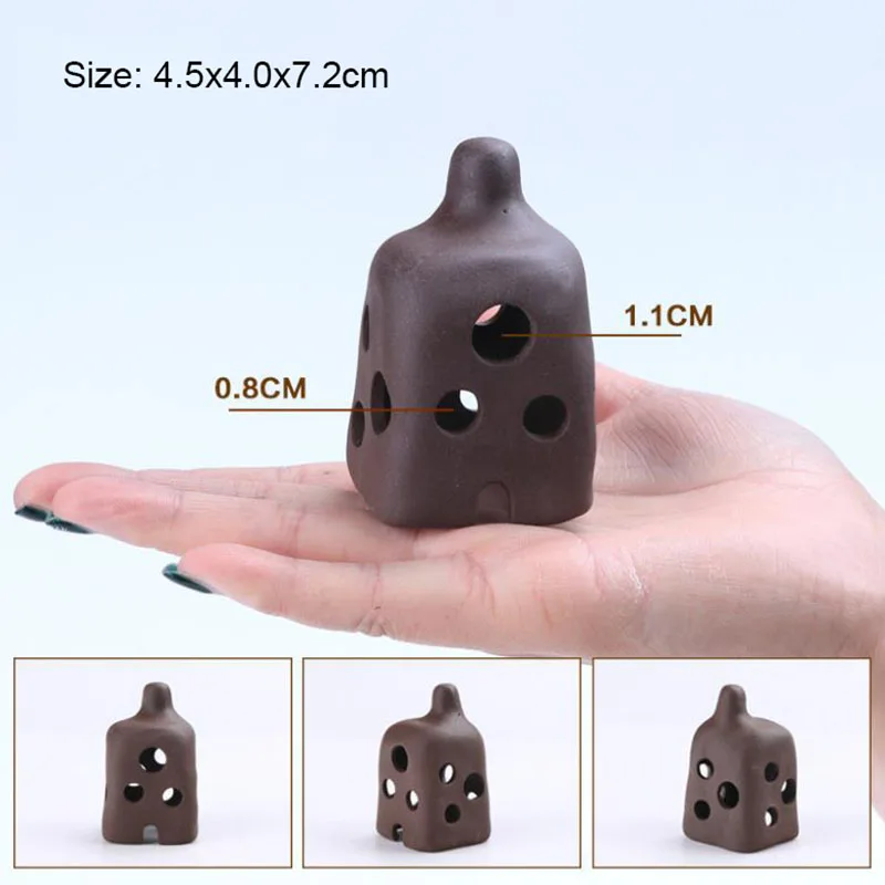 Ceramic Aquarium Decoration Fish Shrimps Shelter House Pottery Scorpion House Canister Simulation Stone Fish Tank Decor Great