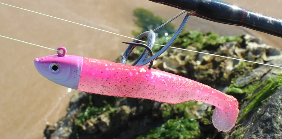 Seabass Fishing Lure Kit at 6cm 7.5cm 9cm 11.5cm 14.5cm Soft Lure Paddle Tail with Kinds Jig Head Inshore Jigging Soft Bait
