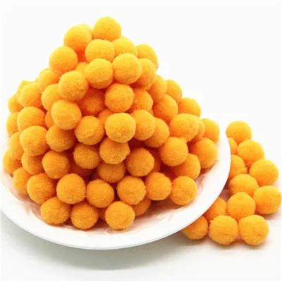 8/10/15/20/25/30mm Mini Fluffy Soft Pom Poms Pompoms Ball Handmade Kids Toys Wedding Christmas Decor DIY Sewing Craft Supplies