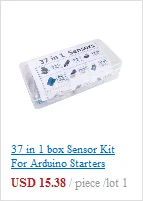 45 in 1 Sensors Modules Starter Kit for arduino, better than 37in1 sensor kit 37 in 1 Sensor Kit whit box