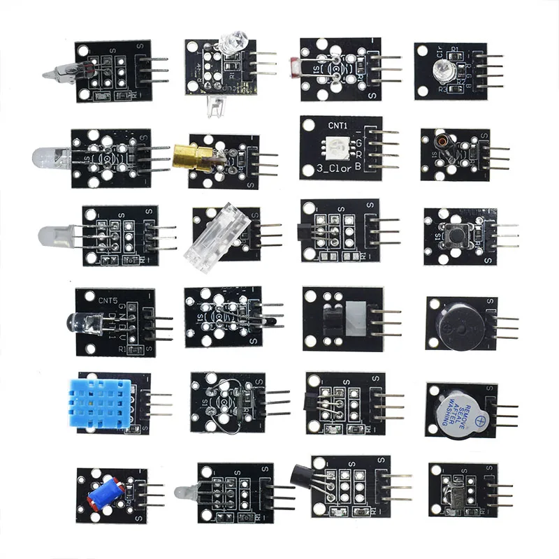 45 in 1 Sensors Modules Starter Kit for arduino, better than 37in1 sensor kit 37 in 1 Sensor Kit whit box
