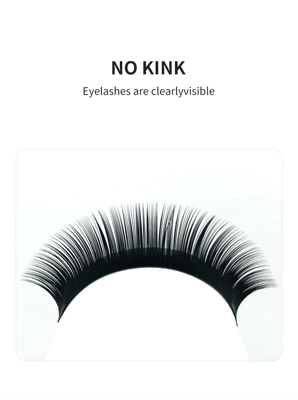 NATUHANA Mink Lashes Mix 8~15 mm 16 Lines Handmade Korean Pbt Eyelash Extension Natural Soft Faux Lash Extension Supplies Makeup