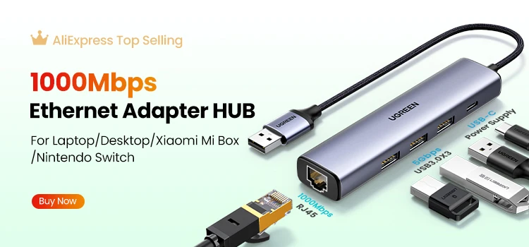 UGREEN Ethernet Cable Cat 6 A 10Gbps Network Cable 4 Twisted Pair Patch Cord Internet UTP Cat6 a Lan Cable Ethernet RJ45