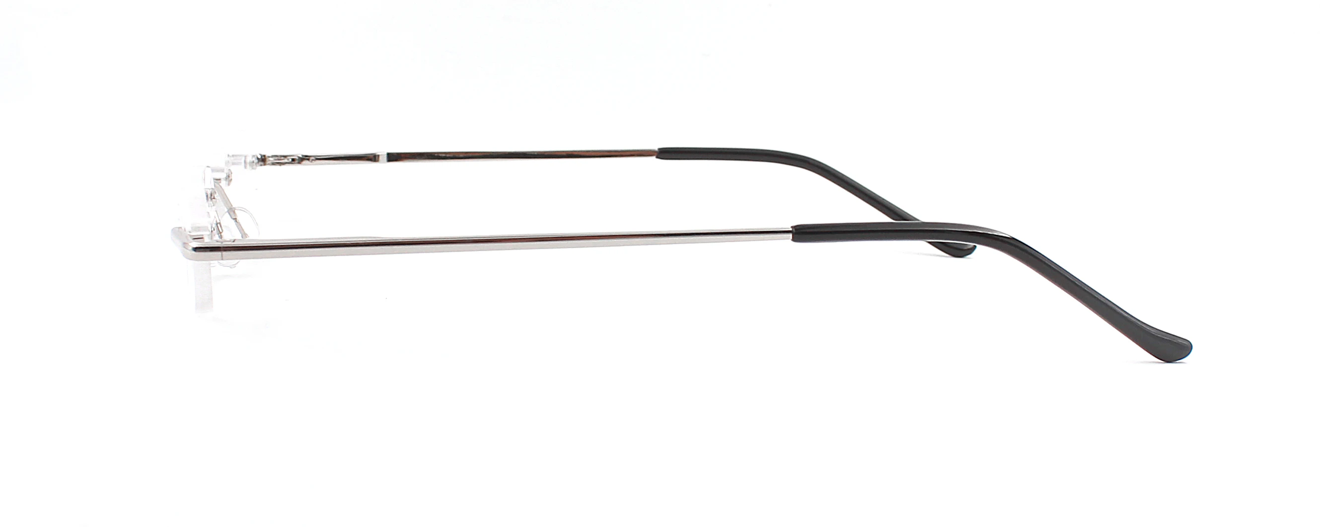 Premium Frameless Reading Glasses for Travel Spiral Metallic Tube Case Spring Hinges Lightweight for Men & Women