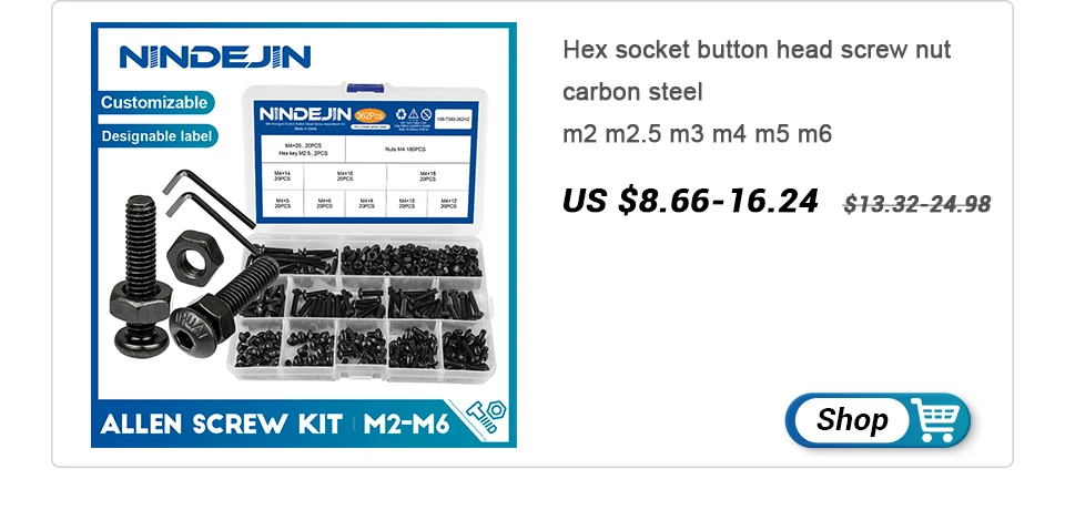 NINDEJIN C clip external circlip snap retaining rings set stainless steel carbon steel 5-28mm circlip set for shaft