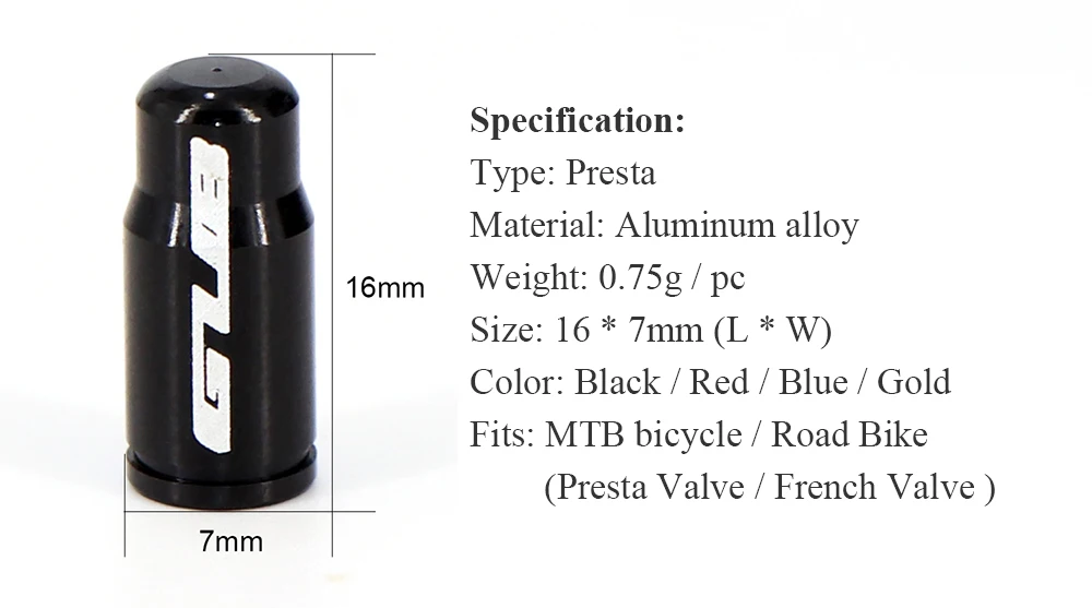4pcs Aluminum Bicycle Tire Valve Cap Ultralight Mountain Road Bike Tyre Cap Schrader/Presta Tire Valve Protector MTB Accessories