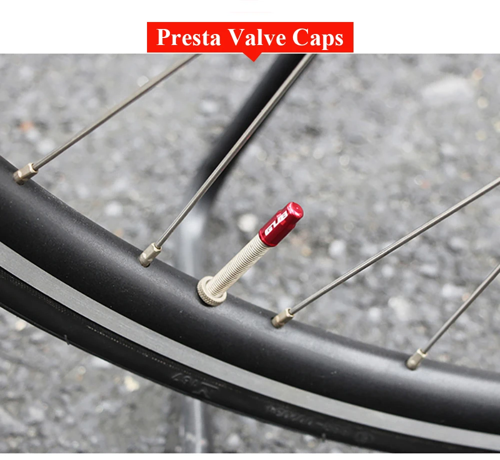 4pcs Aluminum Bicycle Tire Valve Cap Ultralight Mountain Road Bike Tyre Cap Schrader/Presta Tire Valve Protector MTB Accessories