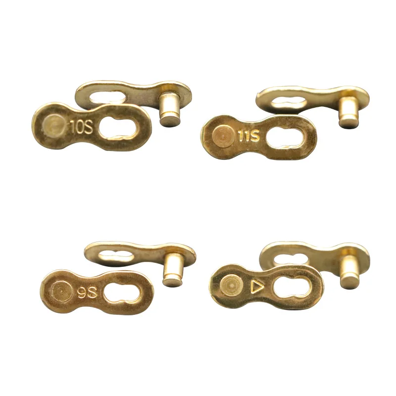 5 Pair Bicycle Chain Link Connector Joints Magic Buttons Cycling Speed Quick Master Links For Mountain Bike 6/7/8/9/10/11/12 S