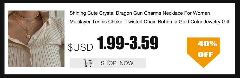 New Multi Layer Butterfly Dragon Charms Crystal Necklaces For Women Punk Golden Angel Letter Clavicle Chain Hiphop Gifts Jewelry