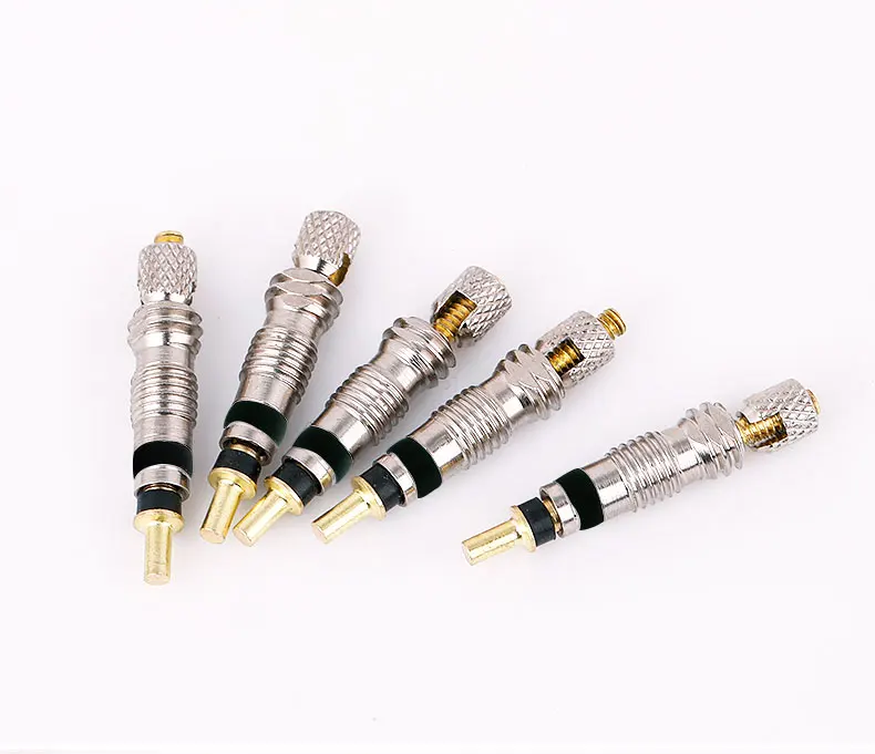 Deemount Presta Valve Core Brass FV Nozzle Replacement MTB Road Bike Tubeless Service Parts Alloy Remover Tool O-Ring Optional