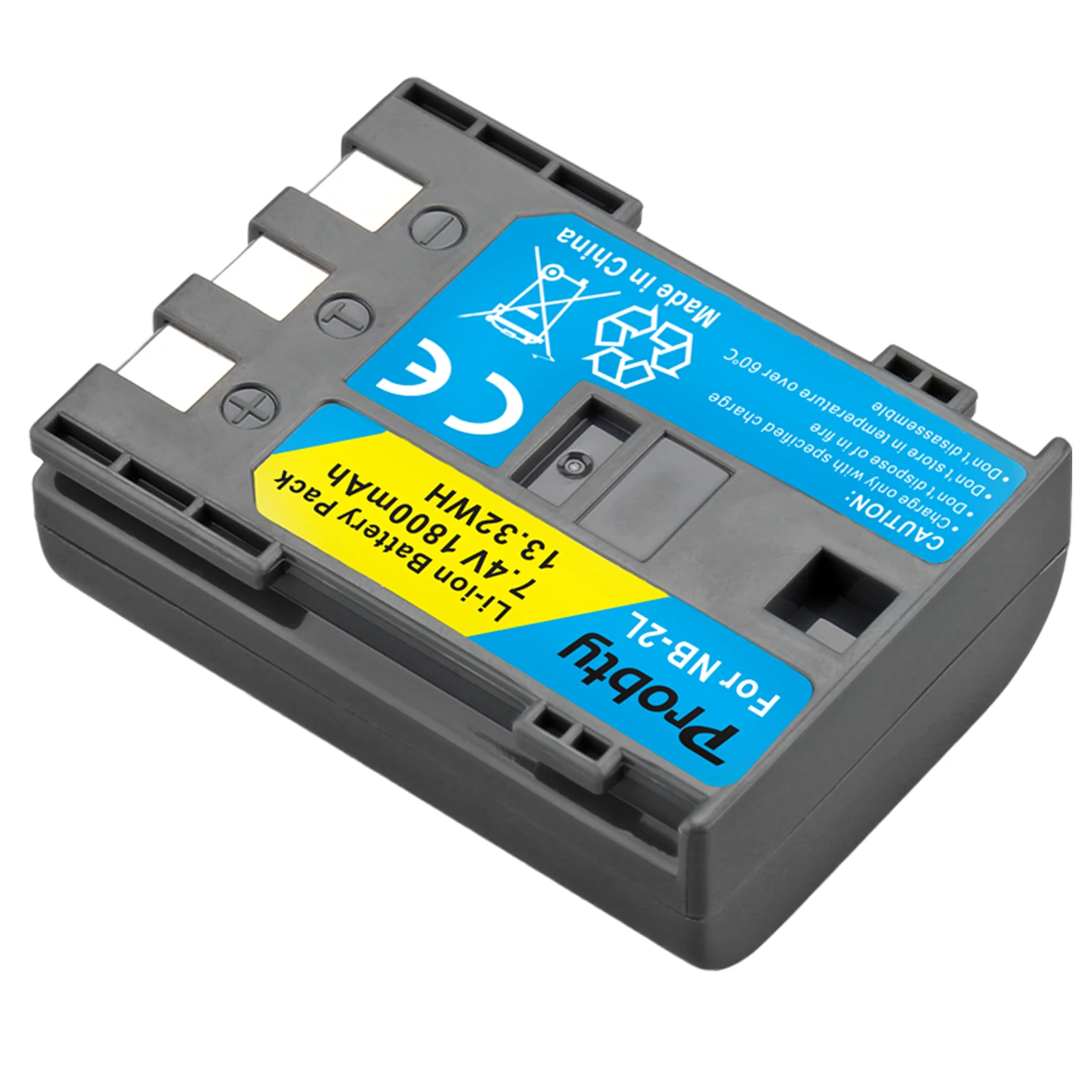 Original Probty NB-2L NB 2L NB-2LH NB2L NB2LH Camera Battery For Canon 350D 400D ELURA 50 60 PowerShot G7 G9 S70 S80