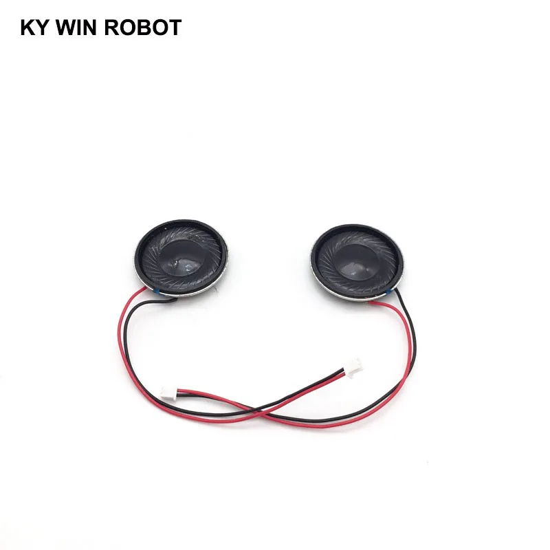 2pcs New Ultra-thin Speaker 8 Ohms 1 Watt 1W 8R Speaker Diameter 28MM 2.8CM Thickness 5MM with 1.25mm Terminal Wire Length 10CM