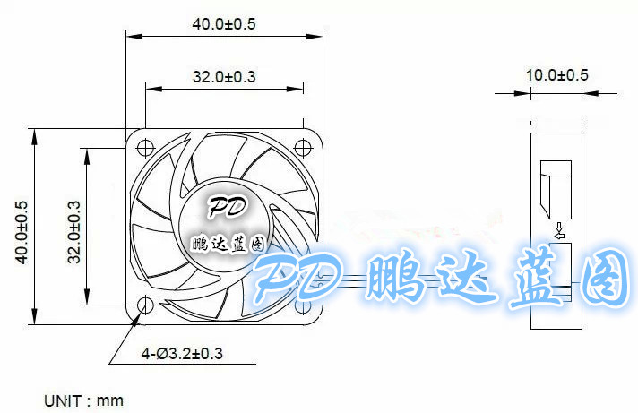 New 4010 Fan 40MM 4CM 40*40*10mm Fan For South and North Bridge Chip Graphics Card Cooling Fan DC5V 12V 24V 2pin 3pin
