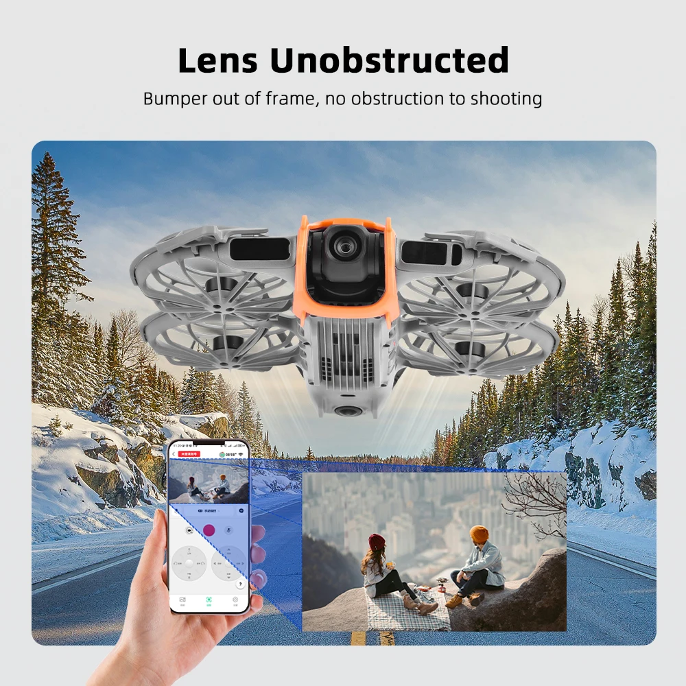BRDRC Neo 2 Gimbal Bumper Guard Drone Camera Protective Bar Guards Lightweight Protect Bar for DJI NEO Accessories