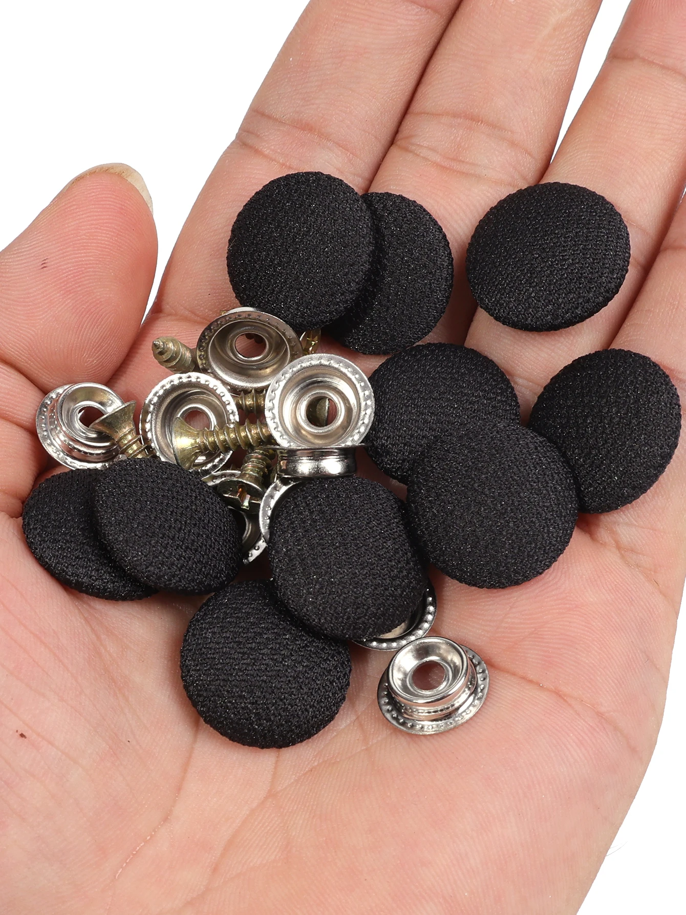 Auto Roof Retaining Buckle Headliner Repair Button Fabric Metal Rivet Car Interior Ceiling Sagging Fix Fastener Pin Clips Kits