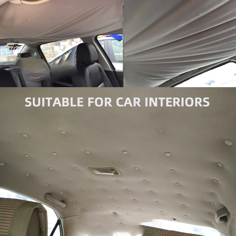 Auto Roof Retaining Buckle Headliner Repair Button Fabric Metal Rivet Car Interior Ceiling Sagging Fix Fastener Pin Clips Kits