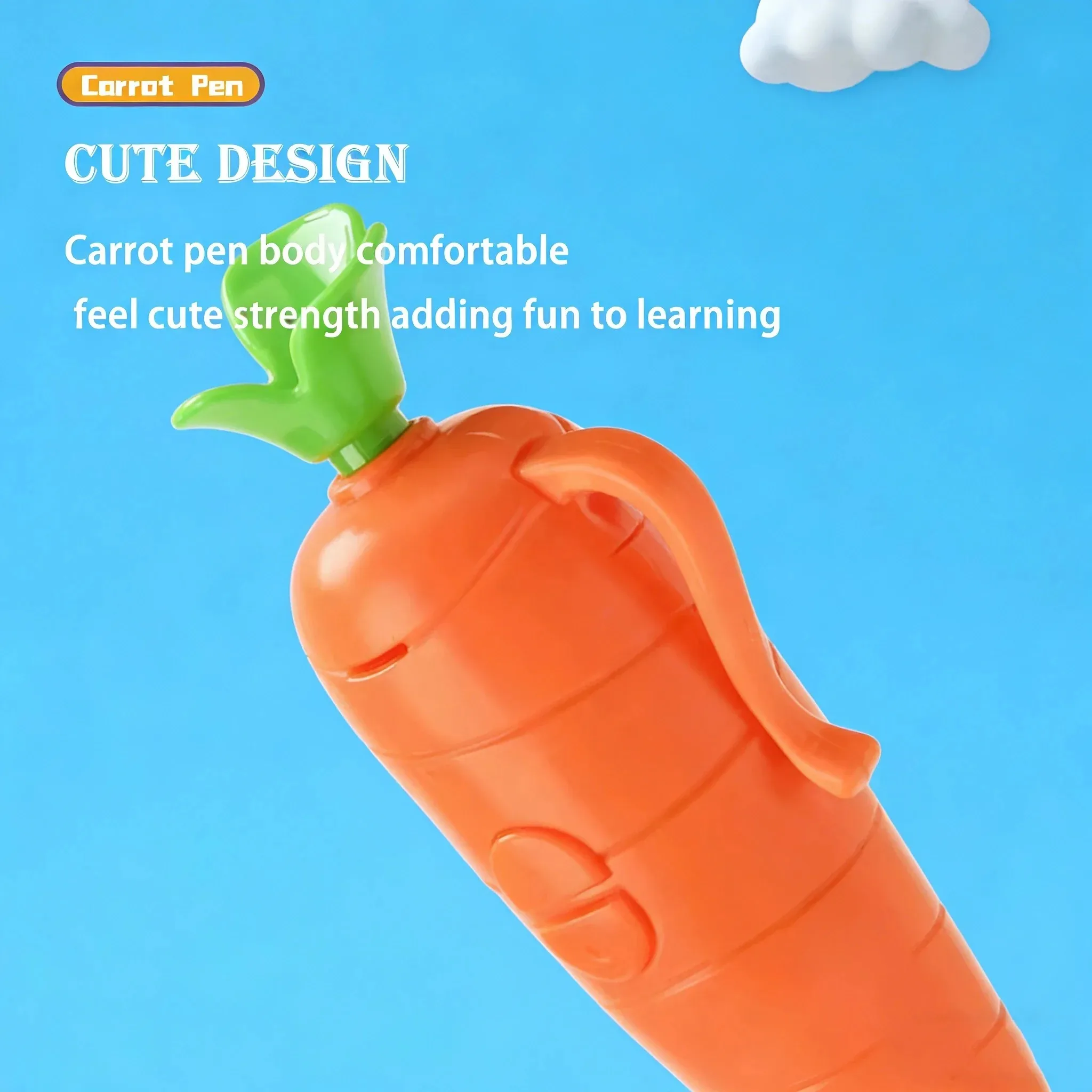 1/3/6/10Pcs Zootopia 2 Carrot Recorder Pen | Judy & Nick Style for Kids | 60s Mini Recorder | 2-in-1 Gel Pen Stationery