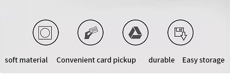 Newest Car Mounted Card Holder Voucher Storage Box Car Refueling High-Speed Card Slot Card Holder Creative Utensils Auto Storage