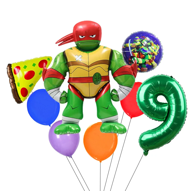 Teenage Mutant Ninja Turtles Latex & Foil Balloons Kids Birthday Party Baby Shower Decoration