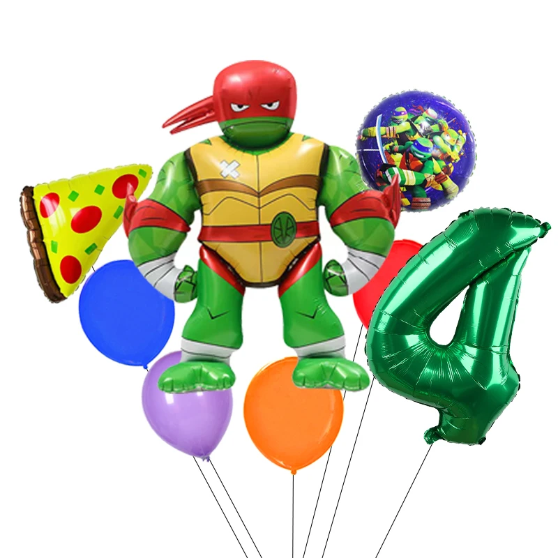 Teenage Mutant Ninja Turtles Latex & Foil Balloons Kids Birthday Party Baby Shower Decoration