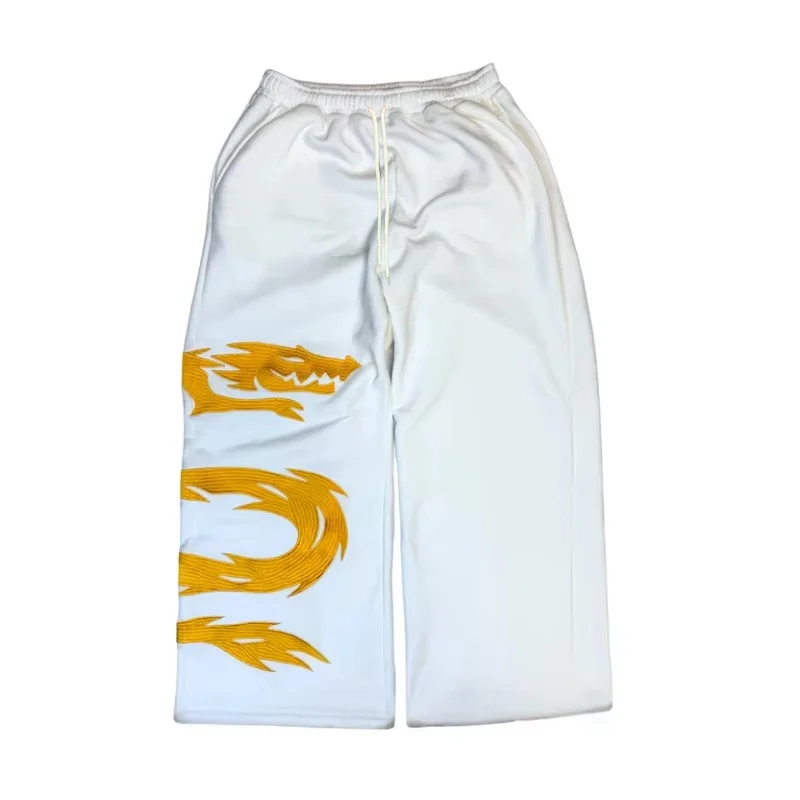 Y2K Anime High Street Cosmetic Print Wide-Leg Trousers Trendy Daily Streetwear for Women And Children Fashionable Casual Pants