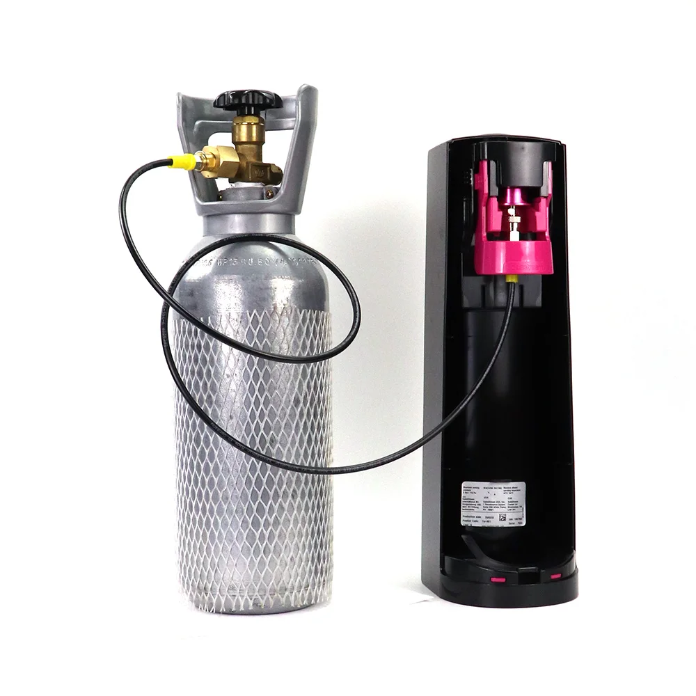 New SODA Terra DUO Art To External Co2 Tank Fill Adapter Hose Kit Fit Sodastream With W21.8-14 Or CGA320 G3/4 Connector