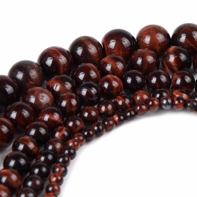4 6 8 10 12mm Natural Stone Beads Lava Amazonite Agates Amethysts Turuoqises Round Loose Beads For DIY Making Bracelets Jewelry