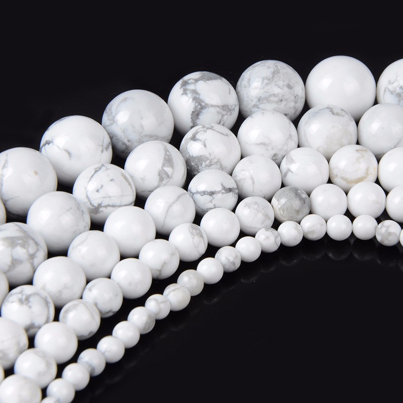4 6 8 10 12mm Natural Stone Beads Lava Amazonite Agates Amethysts Turuoqises Round Loose Beads For DIY Making Bracelets Jewelry