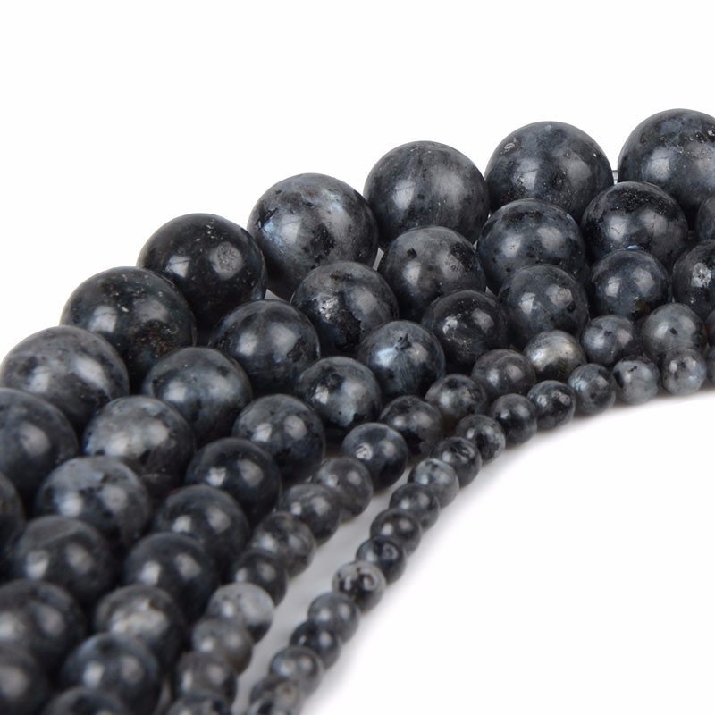 4 6 8 10 12mm Natural Stone Beads Lava Amazonite Agates Amethysts Turuoqises Round Loose Beads For DIY Making Bracelets Jewelry